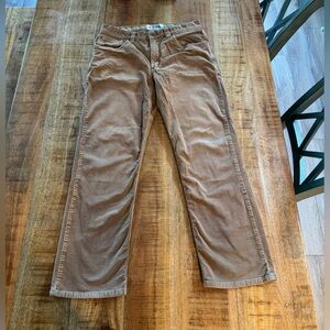 Mountain Khakis Brown Corduroy Pants